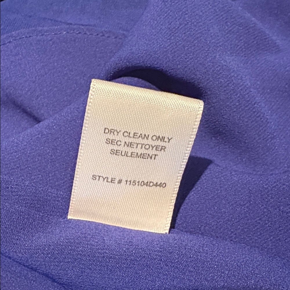 REBECCA TAYLOR Sleeveless Dress in Royal Blue Size 2 — ABSOLUTELY GORGEOUS!!! - Picture 10 of 11